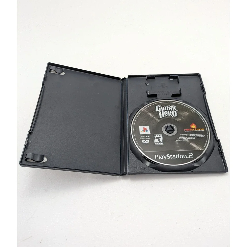 PlayStation 2 Guitar Hero RedOctane Music Rhythm Game SLUS 21224 PS2